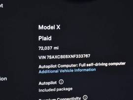 2022 Tesla Model X Plaid Tri Motor All-Wheel Drive